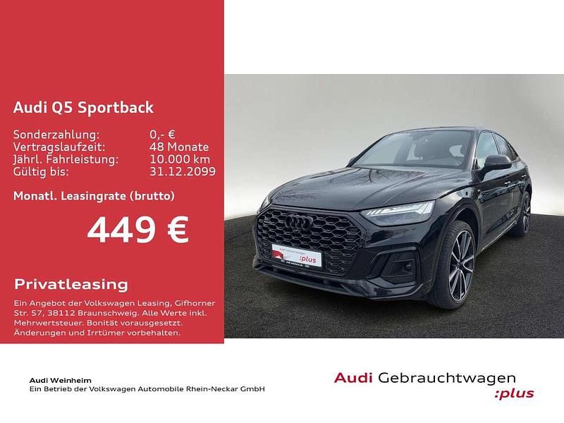 Second-hand Audi Q5 S-Line 286 CP (210 kW) 2023 Negru SUV