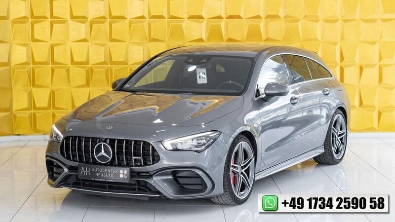 Grau Gebraucht 2020 Mercedes CLA45 AMG AMG Limousine | 39.990 € (Superpreis) - Bild 1/4