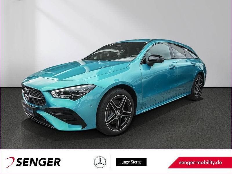 Blau Gebraucht 2023 Mercedes CLA250e Shooting Brake AMG Kombi | 34.210 € (Fairer Preis) - Bild 1/3