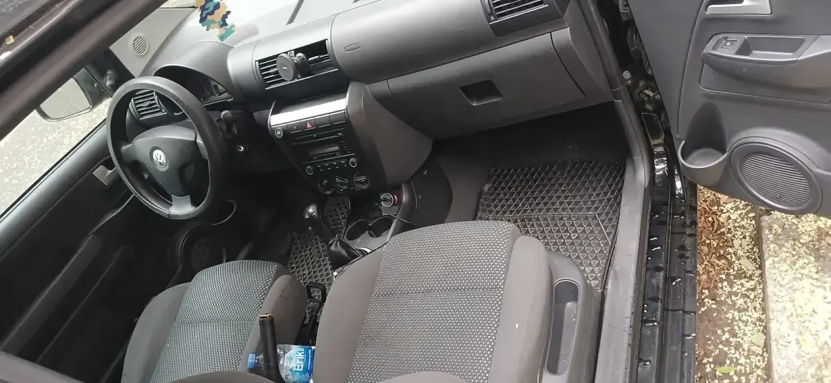 Gebraucht VW Polo 2008 Schwarz Kleinwagen