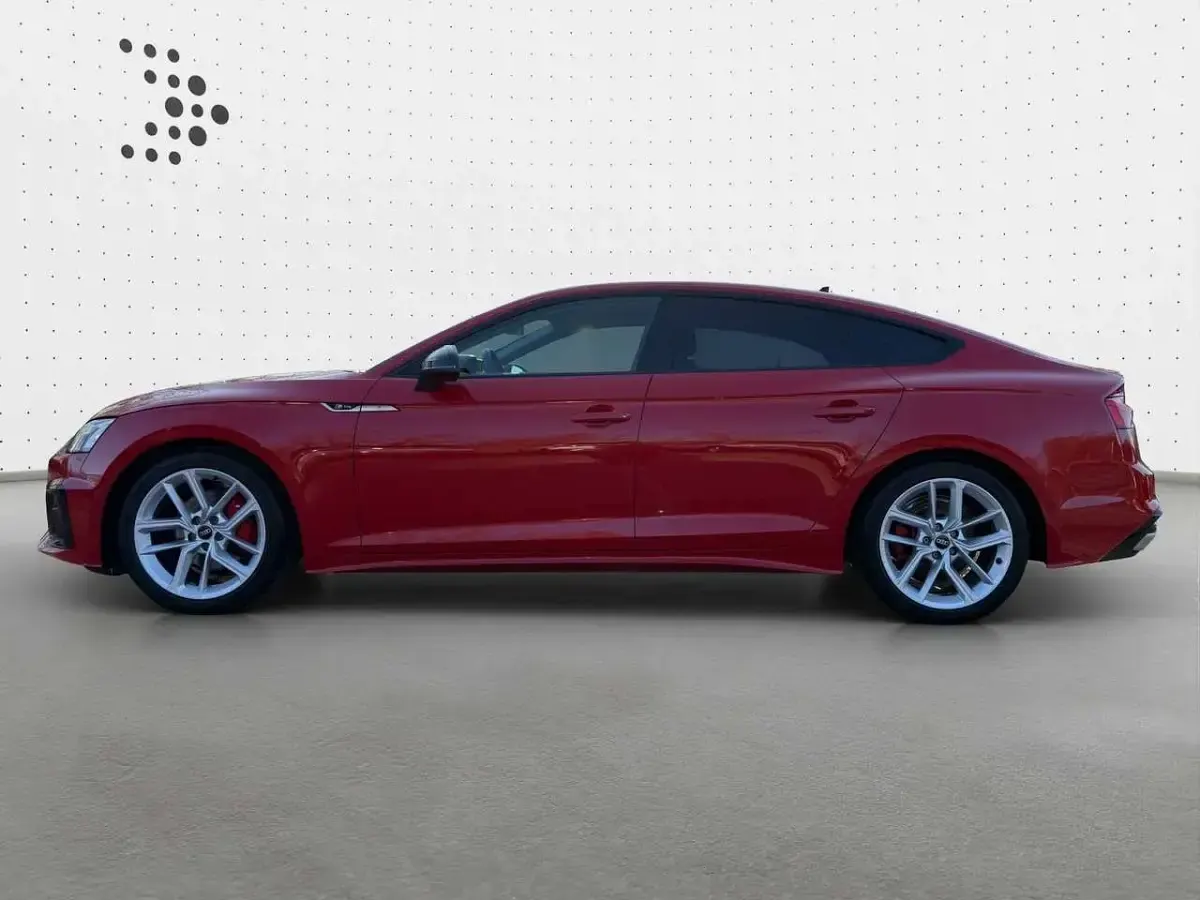Gebraucht Audi A5 S-Line 204 PS (150 kW) 2022 Tangorot metallic Coupé