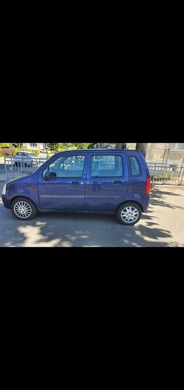 Gebraucht Opel Agila 75 PS (55 kW) 2001 Blau Van / Kleinbus