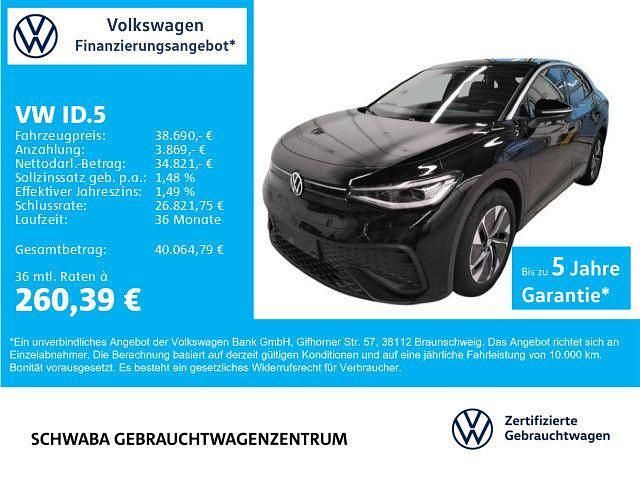 Grenadillschwarz metallic Gebraucht 2025 VW ID.5 Pro SUV | 38.690 € - Bild 1/4