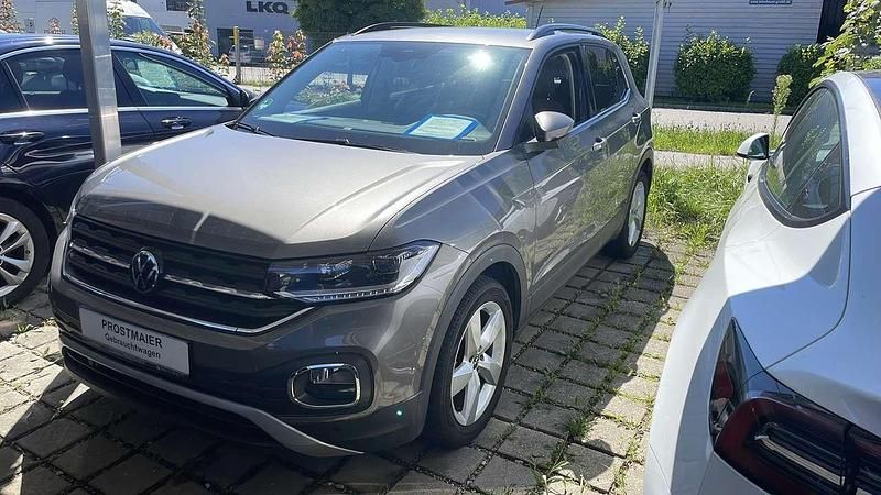 Grau Gebraucht 2021 VW T-Cross Style SUV | 20.990 € (Guter Preis) - Bild 1/4