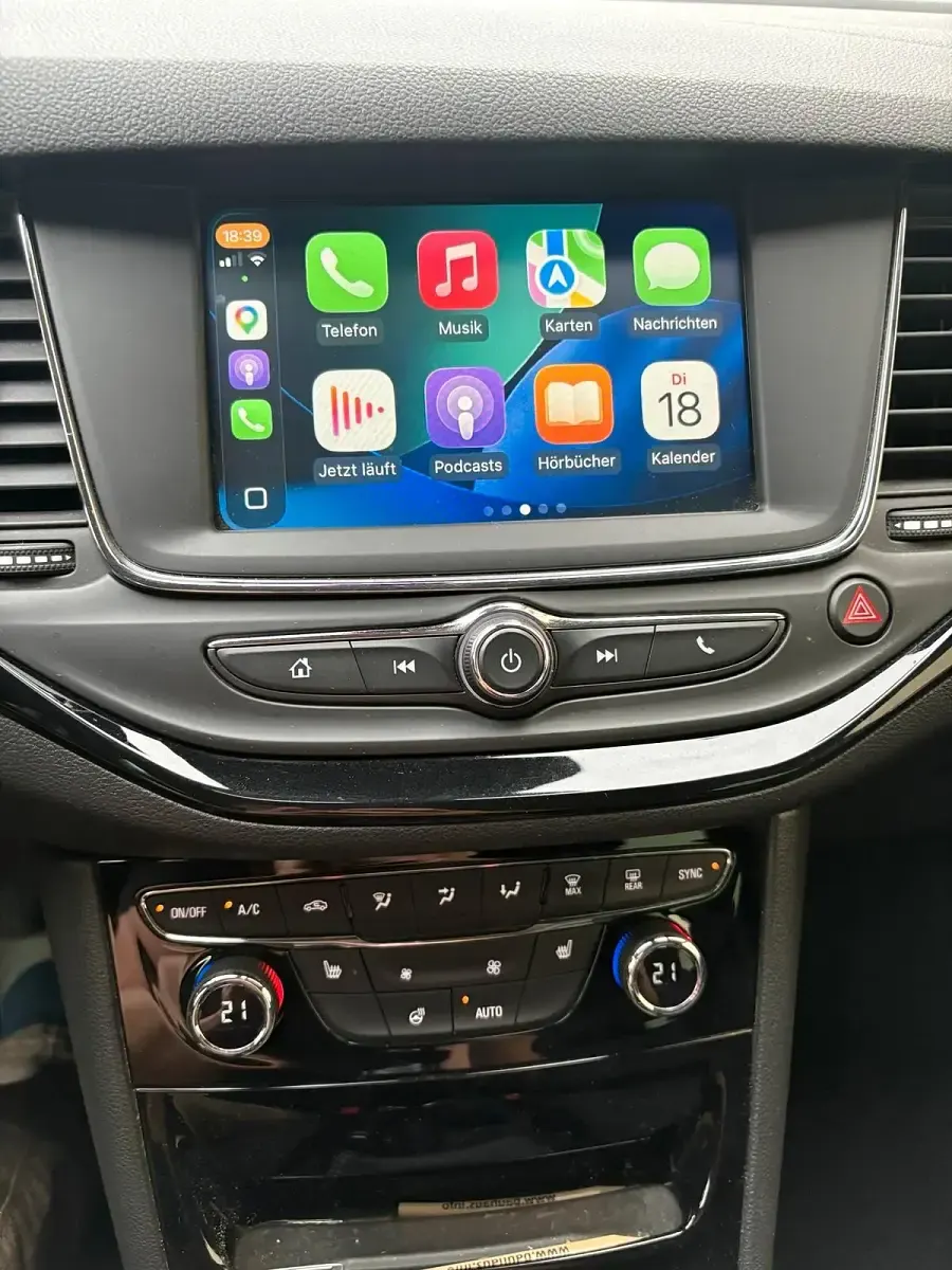 Gebraucht Opel Astra Active 125 PS (91 kW) 2017 Grün Kombi