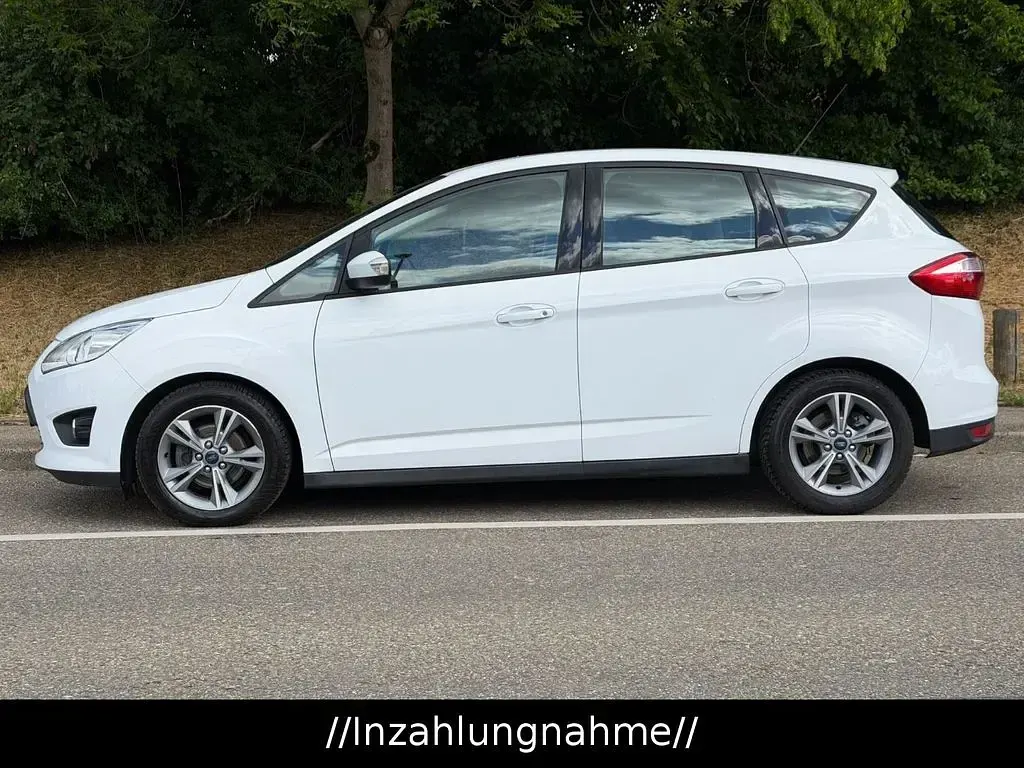 Gebraucht Ford C-MAX SYNC Edition 125 PS (91 kW) 2013 Weiß Van / Kleinbus