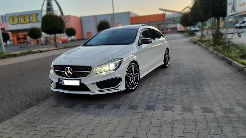 Gebraucht Mercedes CLA250 AMG line 211 PS (155 kW) 2015 Weiß Limousine
