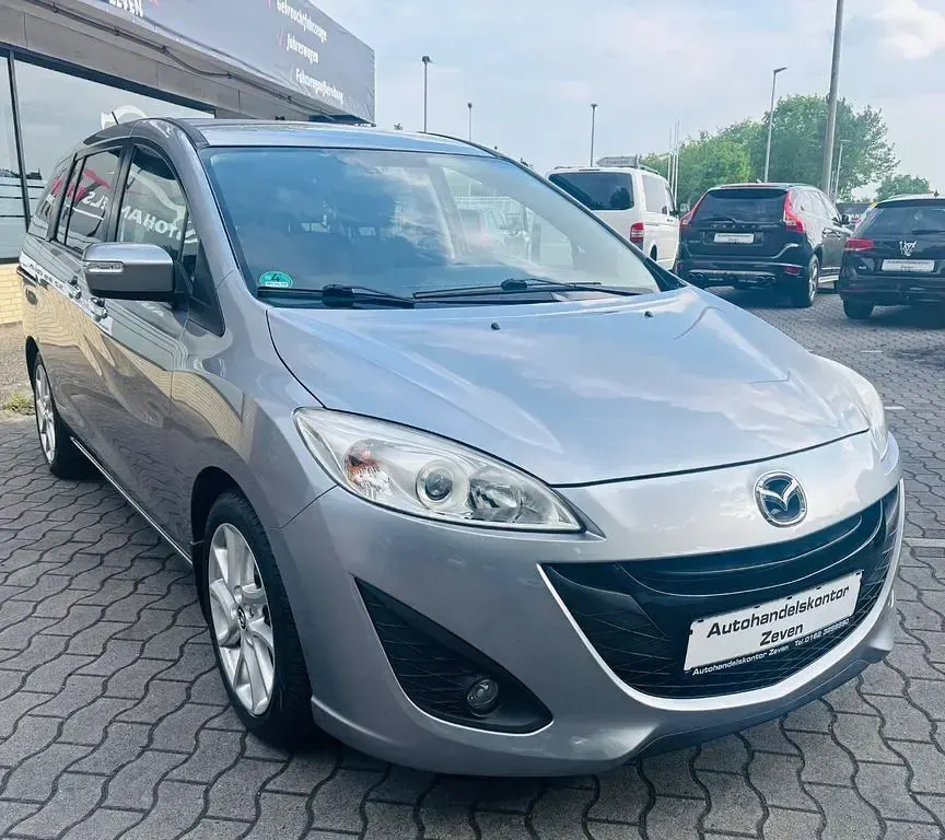 Gebraucht Mazda 5 Sendo 116 PS (85 kW) 2015 Silber Van / Kleinbus