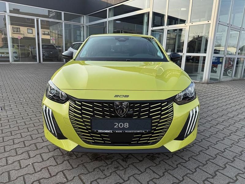 Neu Peugeot 208 Allure 101 PS (74 kW) 2025 Gelb Kleinwagen