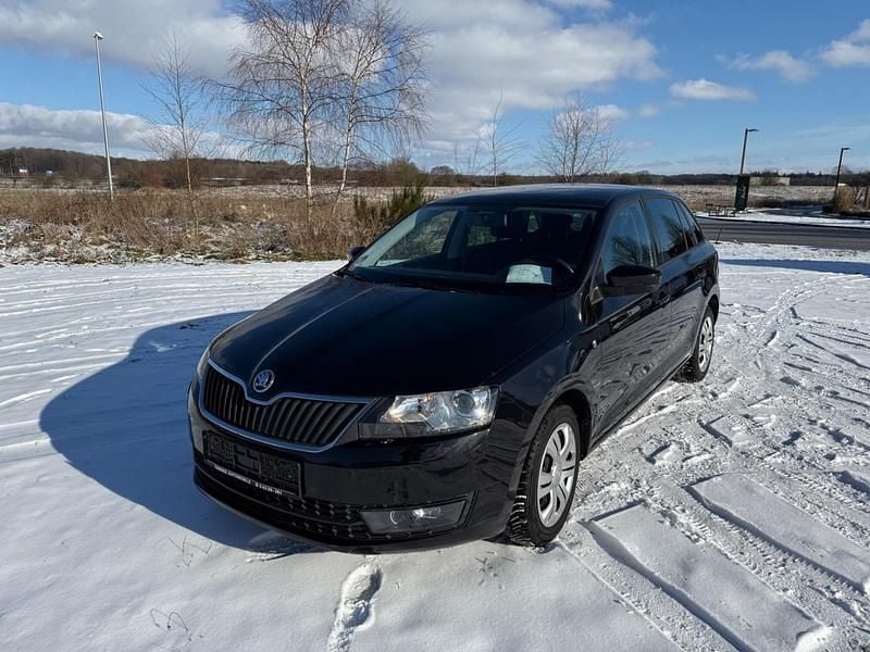 Gebraucht Skoda Rapid Elegance 86 PS (63 kW) 2014 Schwarz Kleinwagen