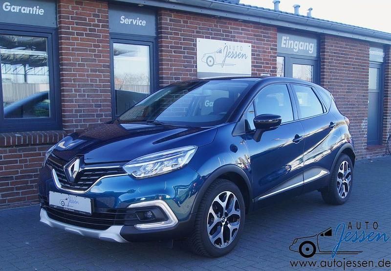 Blau Gebraucht 2019 Renault Captur Intens SUV | 13.985 € (Fairer Preis) - Bild 1/4
