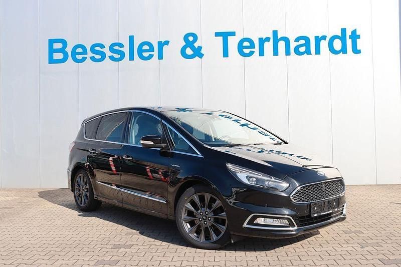 Schwarz Gebraucht 2017 Ford S-MAX Vignale Van / Kleinbus | 22.490 € (Etwas zu teuer) - Bild 1/4