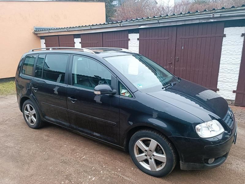 Gebraucht VW Touran Highline 140 PS (102 kW) 2005 Schwarz Van / Kleinbus