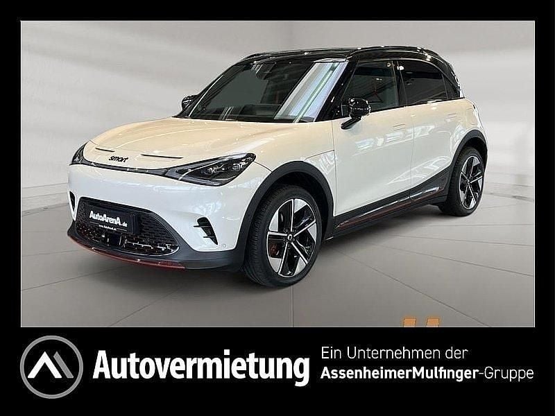 Weiss digital white Gebraucht 2023 Smart #1 Brabus SUV | 30.980 € (Guter Preis) - Bild 1/4