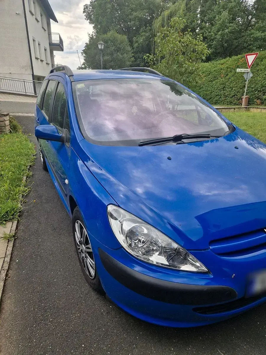 Gebraucht Peugeot 307 90 PS (66 kW) 2004 Blau Kombi