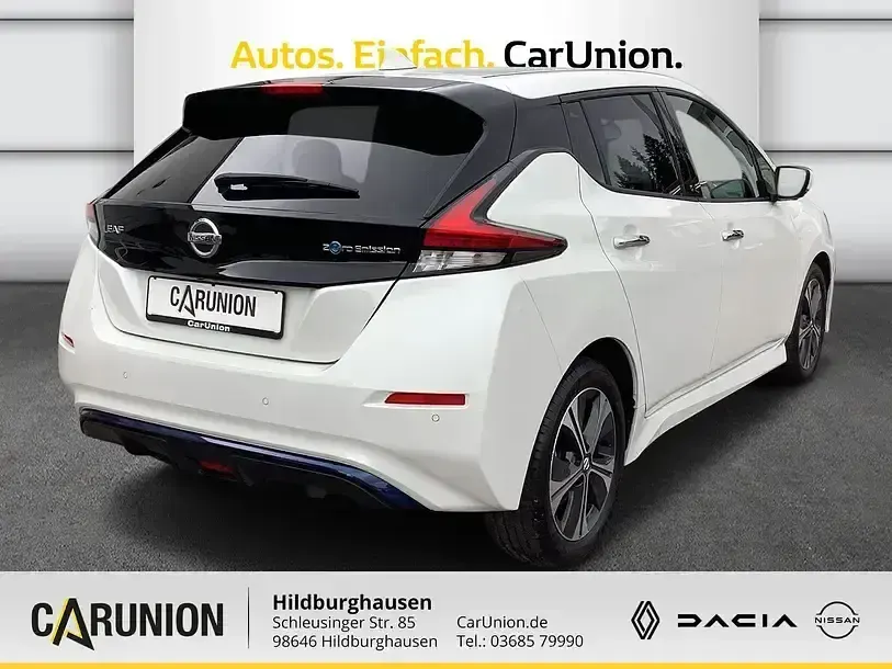 Gebraucht Nissan Leaf N-Connecta 80 kW (109 PS) 2022 Weiss Kleinwagen