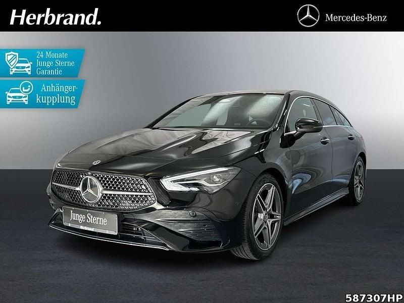 Nachtschwarz Gebraucht 2024 Mercedes CLA180 AMG Limousine | 30.580 € (Superpreis) - Bild 1/4