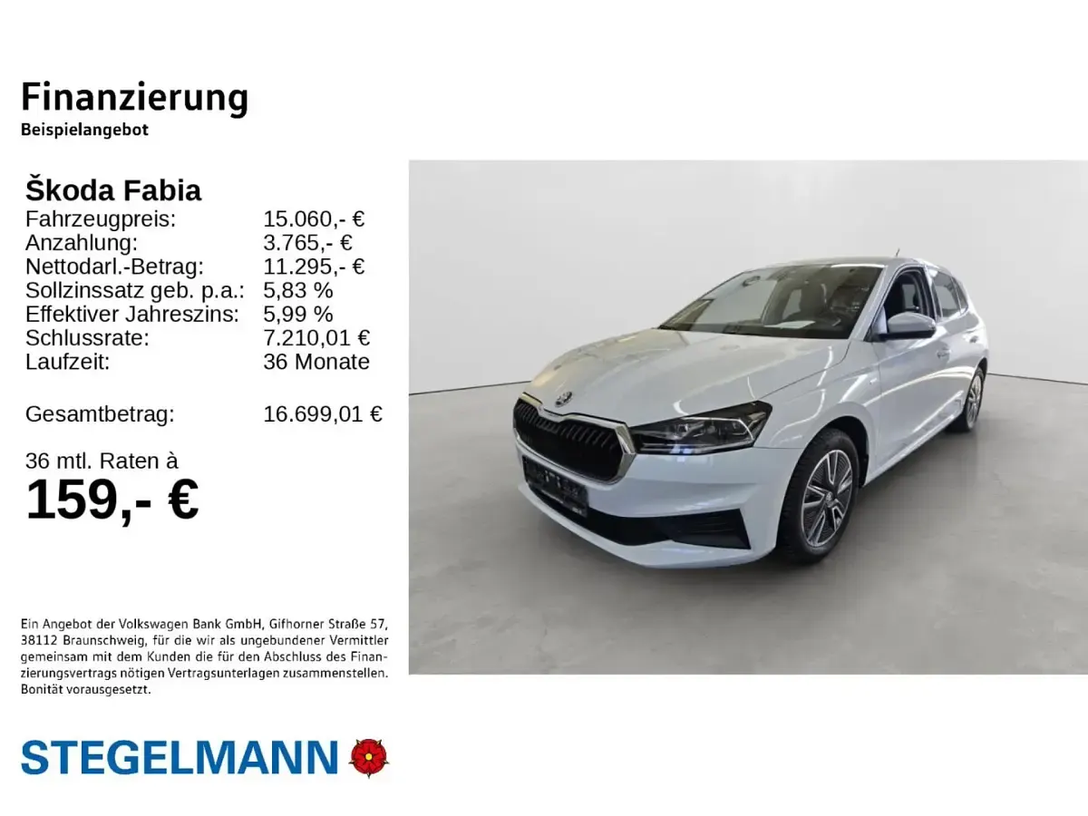 Gebraucht Skoda Fabia Tour 95 PS (69 kW) 2022 Kleinwagen