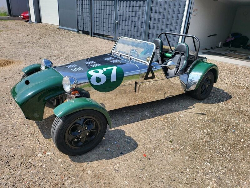 Grün Gebraucht 1987 Lotus Super Seven Cabrio | 10.500 € - Bild 1/4
