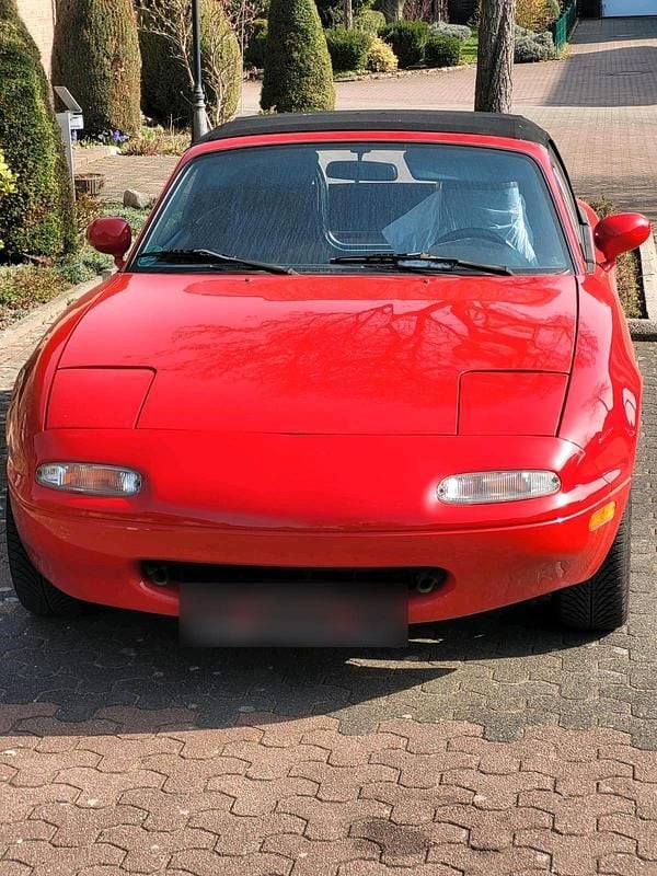 Gebraucht Mazda MX5 116 PS (85 kW) 1992 Rot Cabrio
