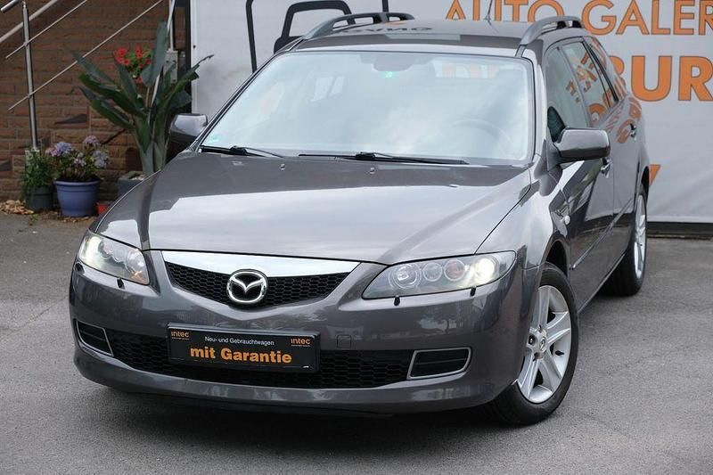 Noblessgrau metallic Gebraucht 2007 Mazda 6 Active Kombi | 3.999 € (Teuer) - Bild 1/4