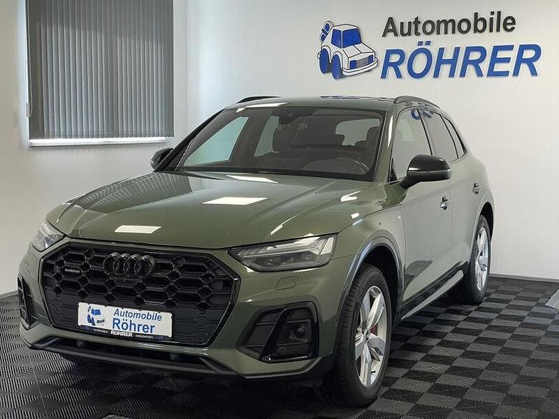 Grün metallic Gebraucht 2021 Audi Q5 Edition .1 SUV | 34.700 € (Guter Preis) - Bild 1/4
