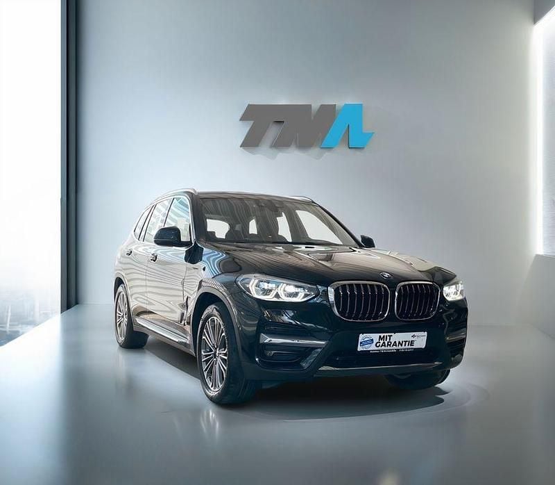 Black sapphire metallic Gebraucht 2021 BMW X3 Luxury Line SUV | 29.499 € (Guter Preis) - Bild 1/4