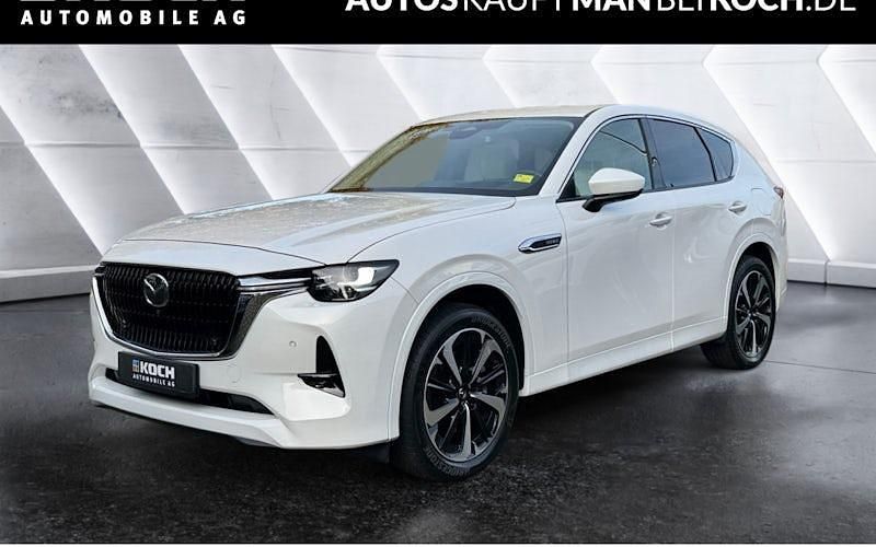 Weiß Gebraucht 2022 Mazda CX-60 Takumi-Line SUV | 37.990 € (Etwas zu teuer) - Bild 1/4