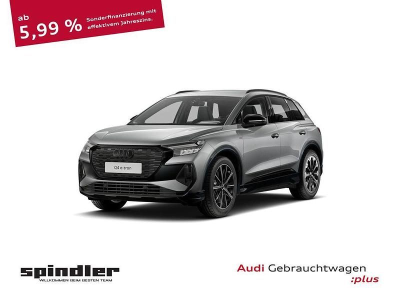 Taifungrau metallic Gebraucht 2024 Audi Q4 e-tron Ambiente SUV | 36.980 € (Guter Preis) - Bild 1/4