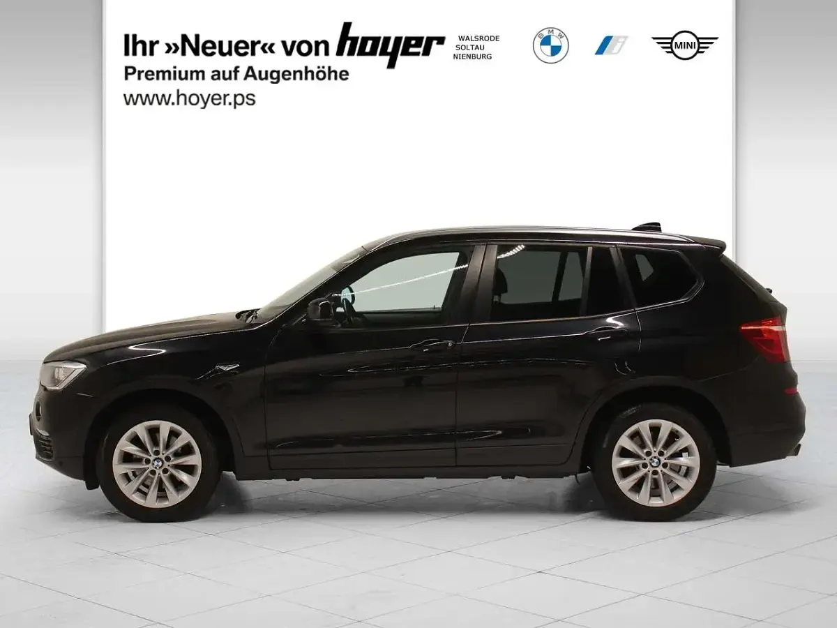 Gebraucht BMW X3 Sport Line 190 PS (139 kW) 2014 Saphirschwarz SUV