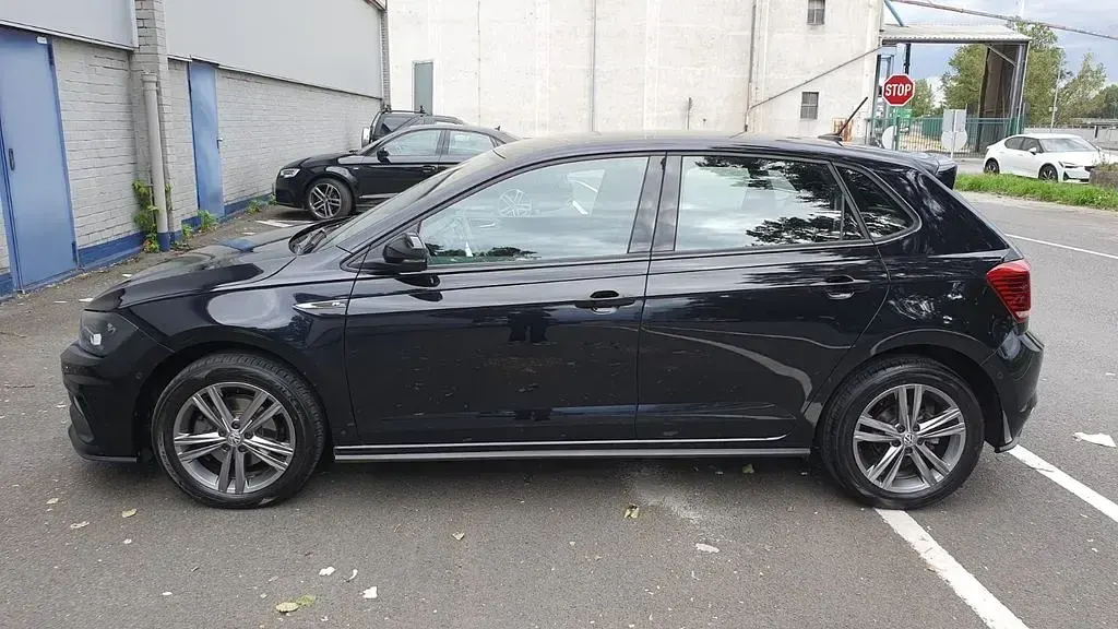 Gebraucht VW Polo Highline 116 PS (85 kW) 2019 Schwarz Kleinwagen