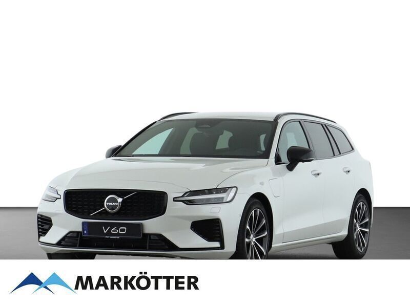 Crystal white pearl / metallic Neu 2024 Volvo V60 Plus Kombi | 52.495 € (Etwas zu teuer) - Bild 1/4