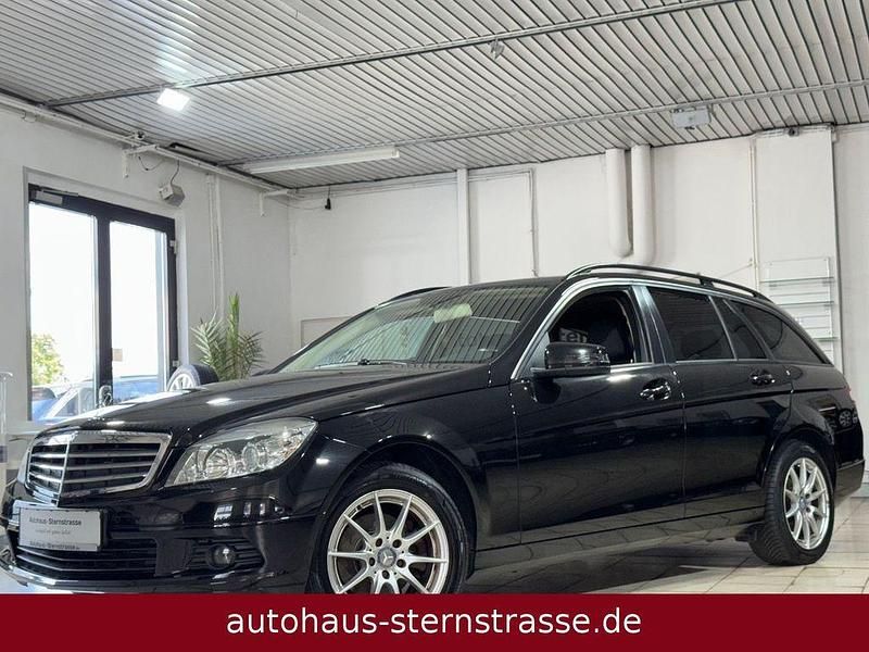 Schwarz Gebraucht 2008 Mercedes C200 Limousine | 4.480 € (Guter Preis) - Bild 1/4