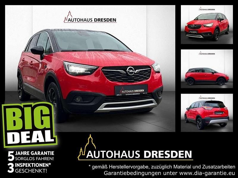 Lava rot (metallic) Gebraucht 2019 Opel Crossland Innovation SUV | 12.850 € (Fairer Preis) - Bild 1/4