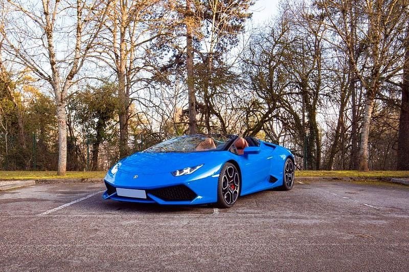 Gebraucht Lamborghini Huracán 610 PS (448 kW) 2016 Blau Cabrio