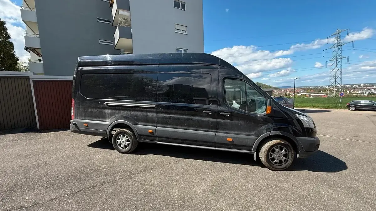 Usata Ford Transit 170 CV (125 kW) 2018 Nero Monovolume