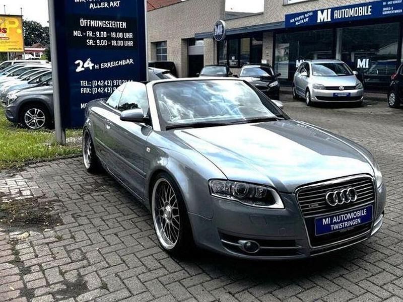 Gebraucht Audi Cabriolet S-Line 92 PS (67 kW) 2008 Silber Cabrio