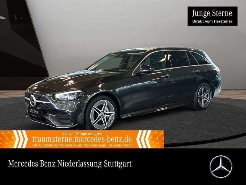 Graphitgrau Gebraucht 2024 Mercedes C300e AMG Kombi | 47.890 € (Superpreis) - Bild 1/3