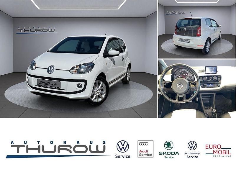 Pure white Gebraucht 2016 VW up! CLUB Kleinwagen | 7.700 € (Fairer Preis) - Bild 1/4