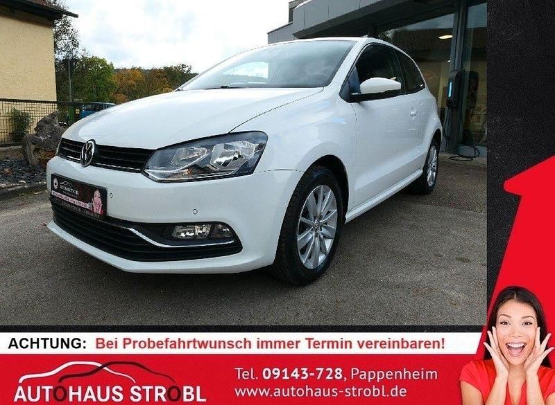 Weiß Gebraucht 2017 VW Polo Comfortline Kleinwagen | 7.300 € (Fairer Preis) - Bild 1/4