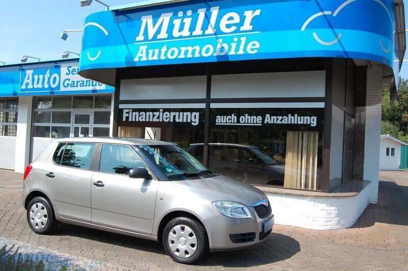 Beige Gebraucht 2008 Skoda Fabia Classic Kleinwagen | 4.840 € - Bild 1/4