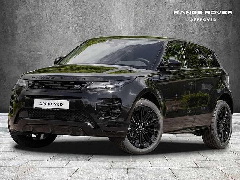 Santorini black Gebraucht 2025 Land Rover Range Rover evoque SE Dynamic SUV | 62.790 € - Bild 1/4
