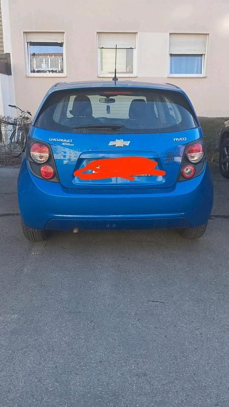 Gebraucht Chevrolet Aveo 50 PS (36 kW) 2011 Blau Kleinwagen