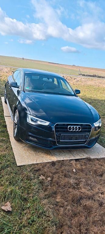 Gebraucht Audi A5 Sportback S-Line 143 PS (105 kW) 2012 Schwarz Kleinwagen