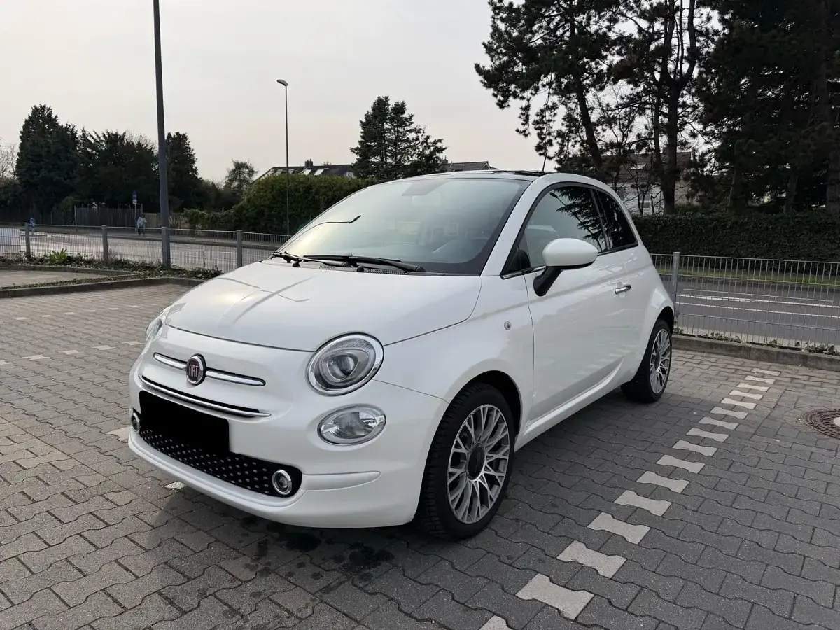 Gebraucht Fiat 500 69 PS (50 kW) 2018 Weiß Kleinwagen