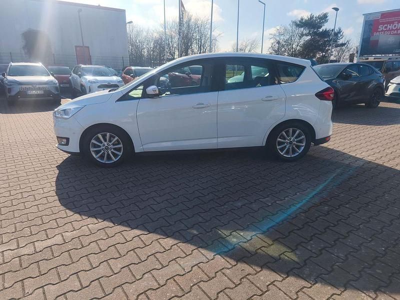 Gebraucht Ford C-MAX Titanium 150 PS (110 kW) 2018 Weiß Van / Kleinbus
