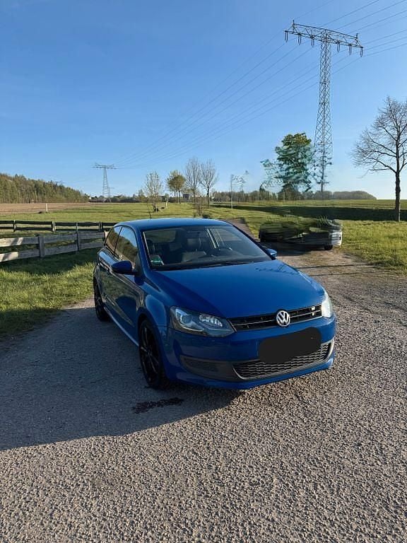 Second-hand VW Polo 105 CP (77 kW) 2011 Albastru Hatchback
