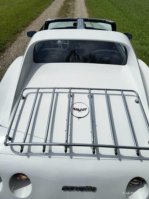 Gebraucht Chevrolet Corvette C3 180 PS (132 kW) 1977 Weiß Cabrio