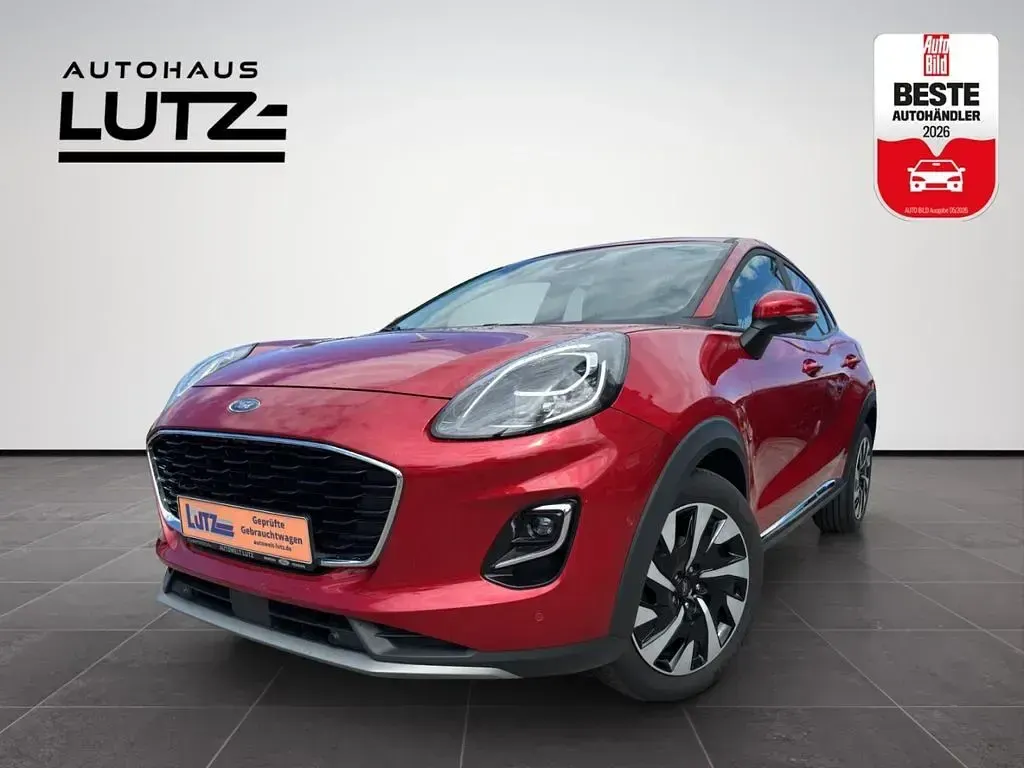 Gebraucht Ford Puma Titanium 125 PS (91 kW) 2022 Fantastic red tc SUV