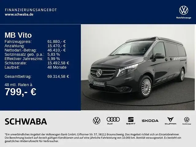 Gebraucht Mercedes Vito 237 PS (174 kW) 2024 Grau Van
